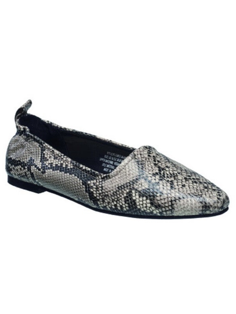 NIB French Connection Snake-Print Slip-On Ballet Flat - Snake Print, Size 7
